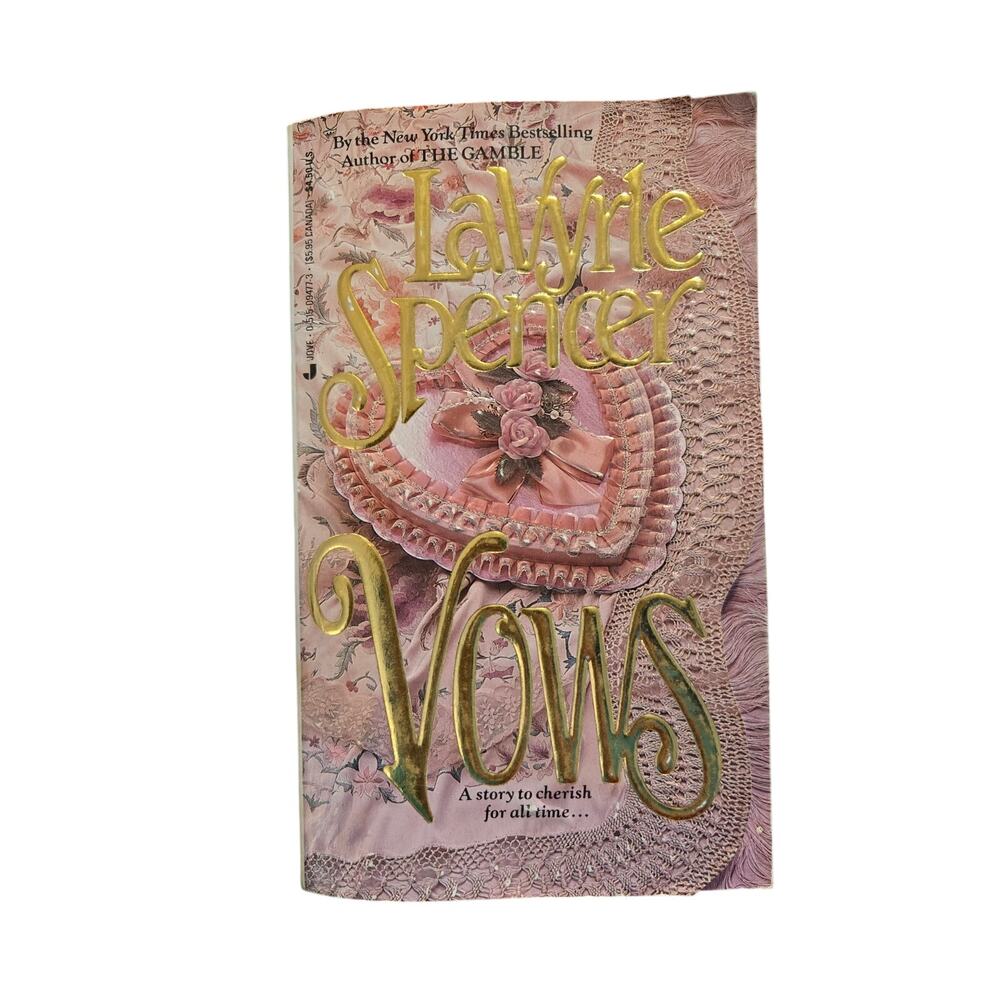 LaVyrle Spencer VOWS First Edition Jove Contemporary Marriage Romance
